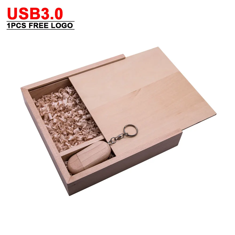 5 шт./лот клен фотоальбом дерево usb + коробка карта памяти Флешка 8 ГБ 32 64 Гб