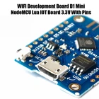 EQV D1 мини ESP8266 ESP-12 ESP-12F CH340G CH340 V2 USB WeMos WI-FI макетная плата D1 мини NodeMCU Lua IOT доска 3,3 V с булавками