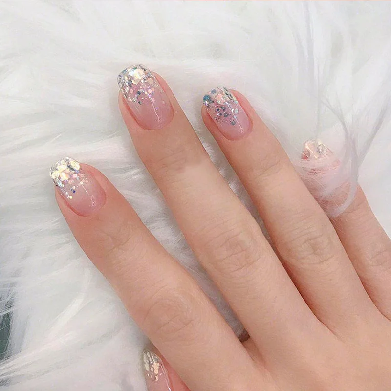 

10g Illusory FANTASY Hexagon MIXED Reflective Nail Glitter Sequins Fluorescent Yellow Candy-Color Nail ART Decoration Flake MA76