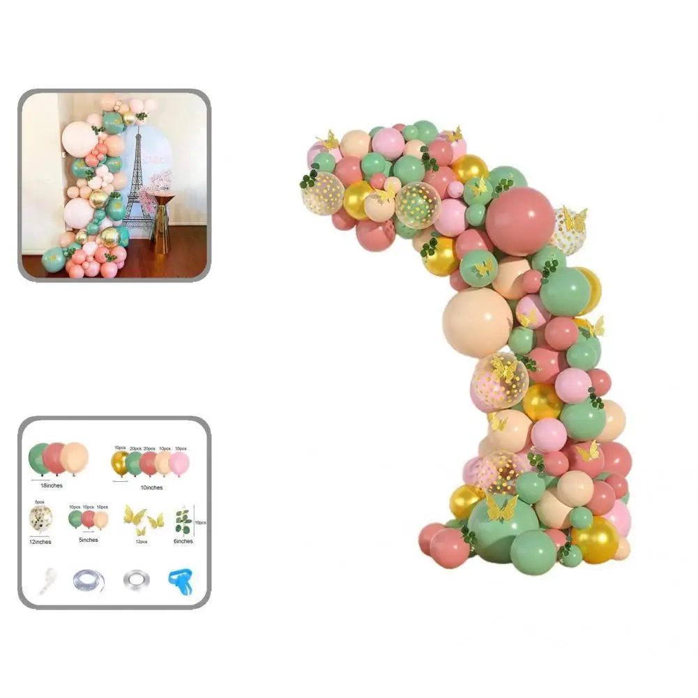 

Decorative Easy Install Tear Resistant Balloon Garland Set Bar Decor