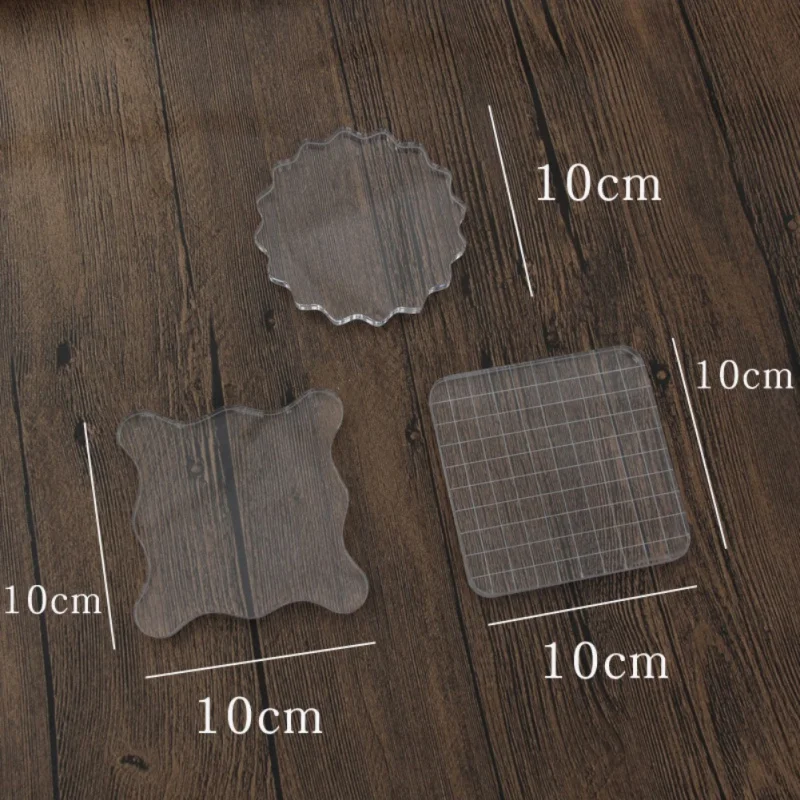 Акриловый прозрачный штамповый блок резиновый силиконовый чехол бампер с штампы