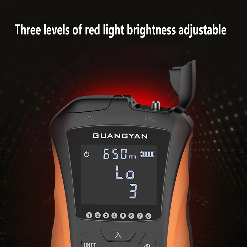 

New 6 in 1 optical power meter High precision Rechargeable G8 Visual Fault Locator Network Cable Test Line finder SGS311/SGS112