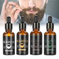 30ml natural organic beard oil facial hair grow beard essential oil hair and beard growth oil men beard grooming products tslm2