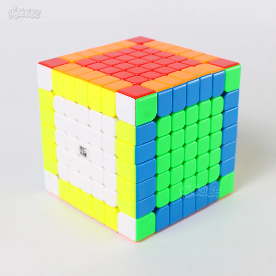 7x7x7 кубик головоломка магнит скорость 7x7 Магнитный Yongjun Yufu M Cubo Magico игрушка для