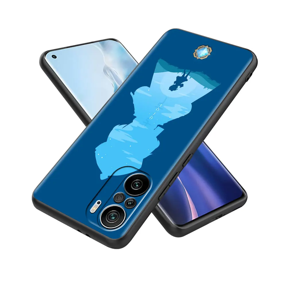 genshin impact anime case for xiaomi mi poco x3 nfc m3 pocophone f1 f3 gt redmi k40 pro for mi 10t pro capa phone cover free global shipping