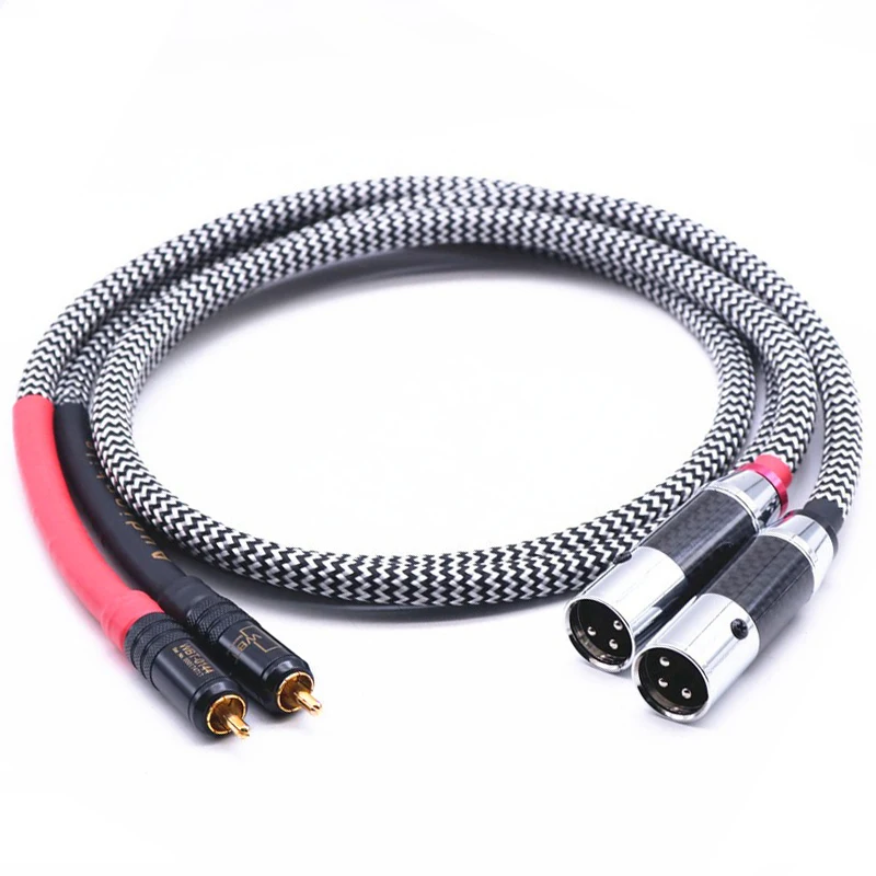 1 пара XSSH audio YIVO DIY Hi end HIFI OFC аудио видео разъем мама папа XLR к папе RCA кабель провод