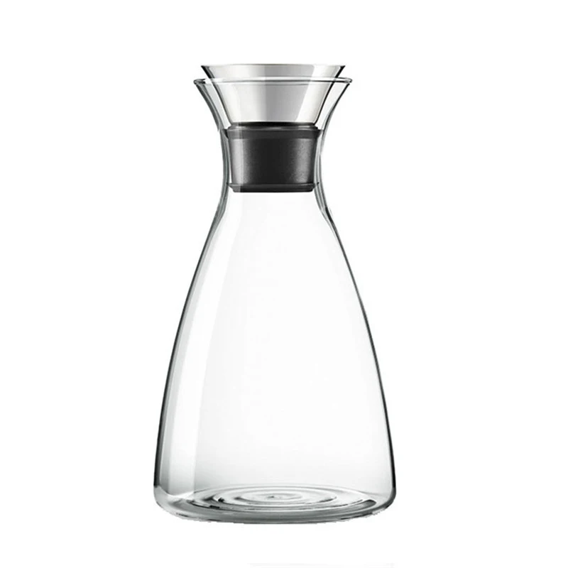 

Dinner Family Event Party Large Capacity Juice Drink Pot, Transparent Cold Water Glass Bottle