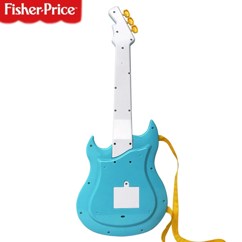 Фишер Прайс многофункциональная детская электронная гитара бас игра