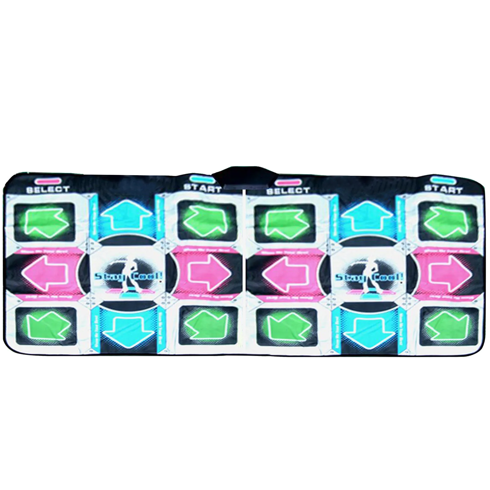 Многофункциональный беспроводной двойной танцевальный коврик ТВ и компьютер