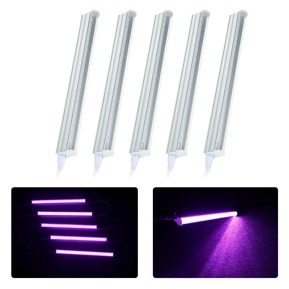 Strips 7w T5 Tube Led For Plants High Output Integrated Fixture Extendable 24inches Grow Lights For Plant