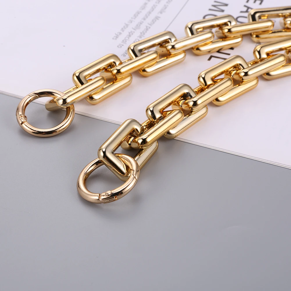 

45/55/65/85cm Long Acrylic Chain Bag Strap Belt Handles Women DIY Purse Shoulder Handbag Replacement Chains Bag Accessories