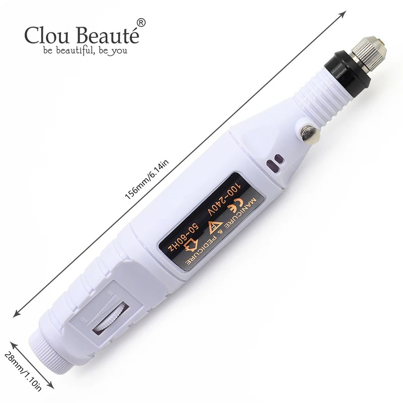 Профессиональная машинка для маникюра Clou Beaute инструменты идеального ремонта