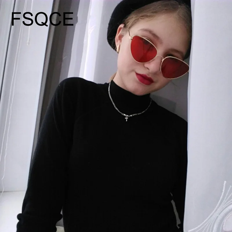 Солнцезащитные очки кошачий глаз женские винтажные брендовые дизайнерские