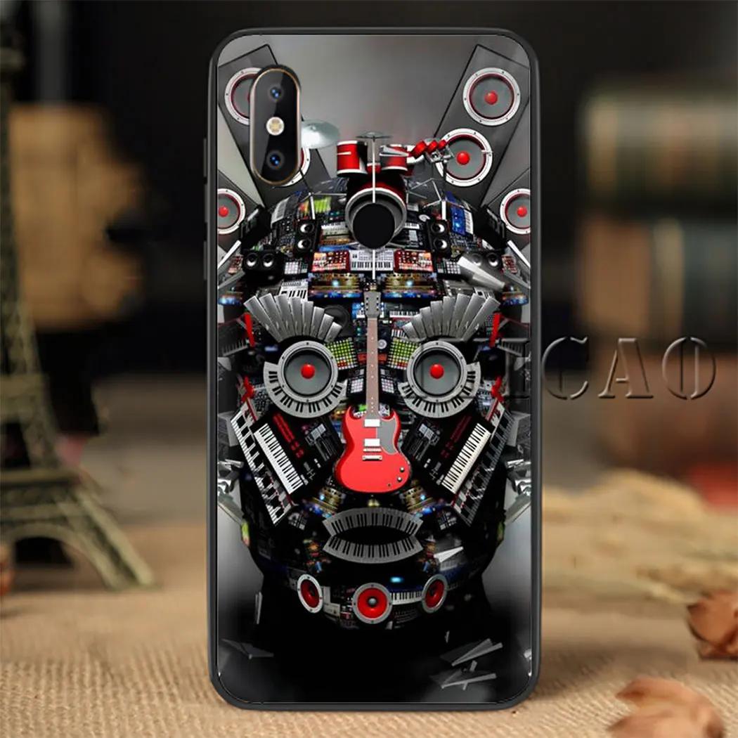 Музыкальные ноты скрипка классическая музыка мягкий чехол для телефона Xiaomi mi A2