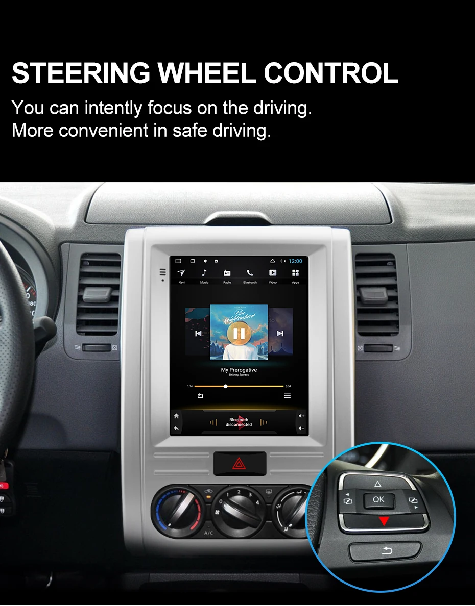 Isudar H53 Вертикальный 1 Din Android авто радио для Nissan/X-trail 2008-2012 gps Автомобильный мультимедийный ram 4G rom 64G DSP для модели Telsa