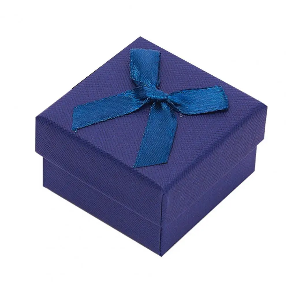

40%HOT 6Pcs Jewelry Boxes Elegant Display Portable Jewelry Gift Packing Boxes for Earrings