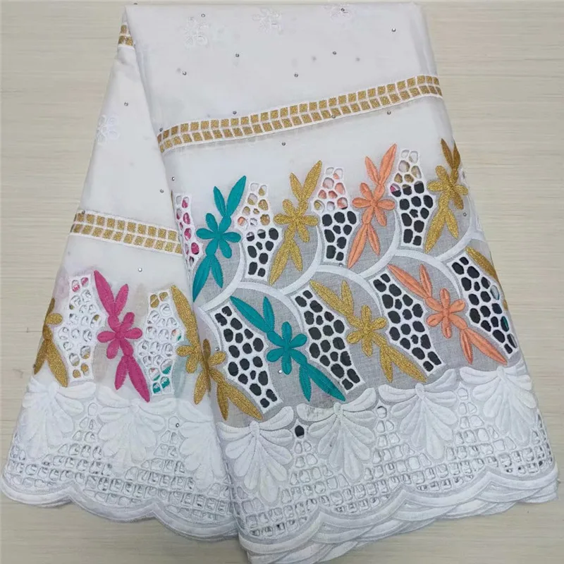 

2021 white African Dry Lace Fabrics High Quality Milk Silk Lace Fabric For Wedding Latest Stoned French Mesh Lace Fabrics