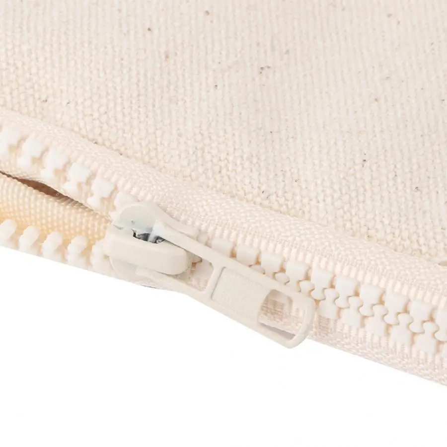 Многофункциональная сумка для кистей вместительный холщовый чехол бежевого