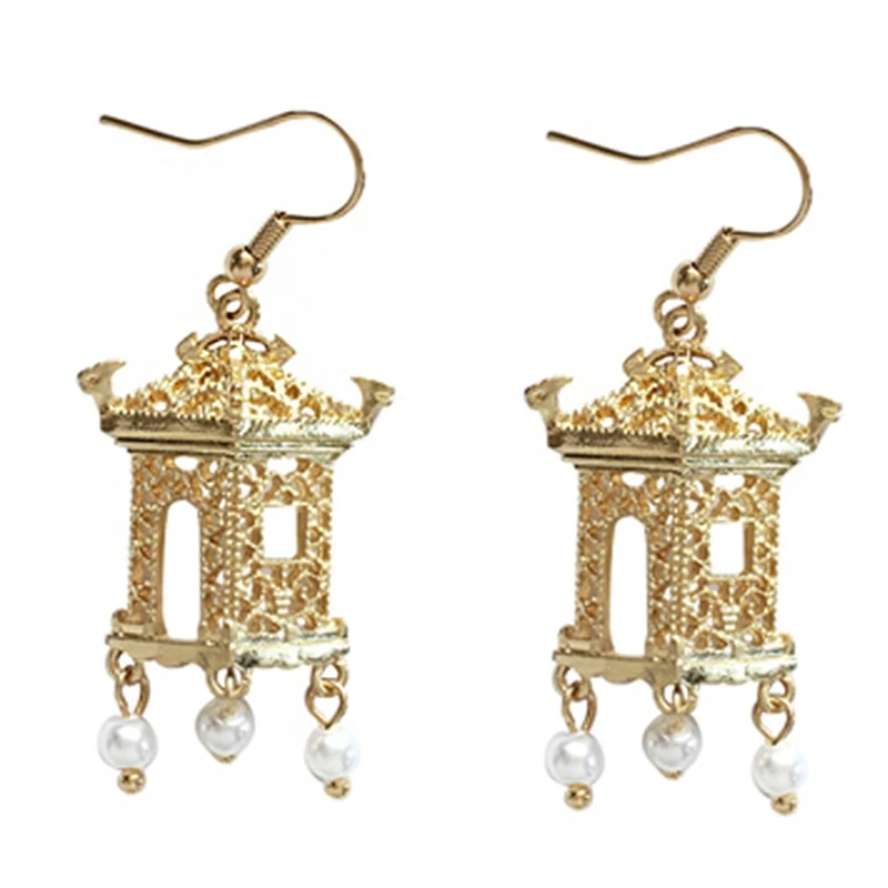 Винтажные Роскошные серьги Nieuwe в стиле дворца женские модные темпераментные