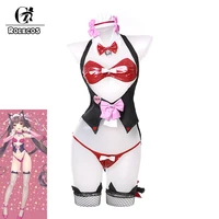 rolecos nekopara cosplay chocola vanilla sexy bunny girl costume cat neko girl cosplay costume uniform women outfits