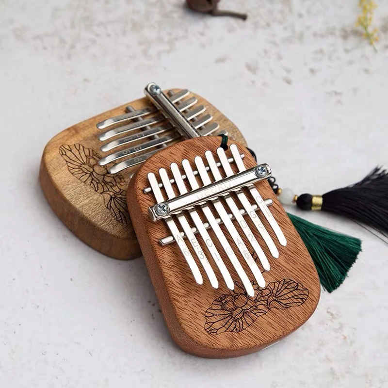 Музыкальный инструмент пианино для больших пальцев 8 тон Маленькая свинья Gecko