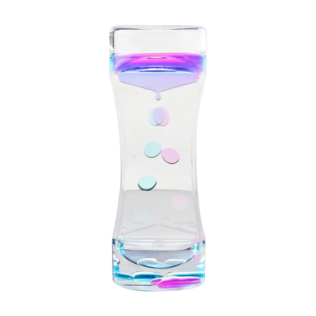 

Montessori Educational Toys Hourglass Sensory Visual Stimulation Timer Decompression Toy Water Drop Gift Time Lapse Sensor