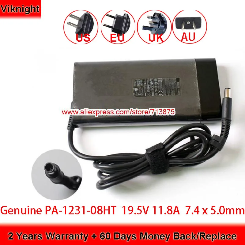 Натуральная 925141 850 PA 1231 08HT Ac адаптер переменного тока 19 5 в 11.8A 230W Зарядное