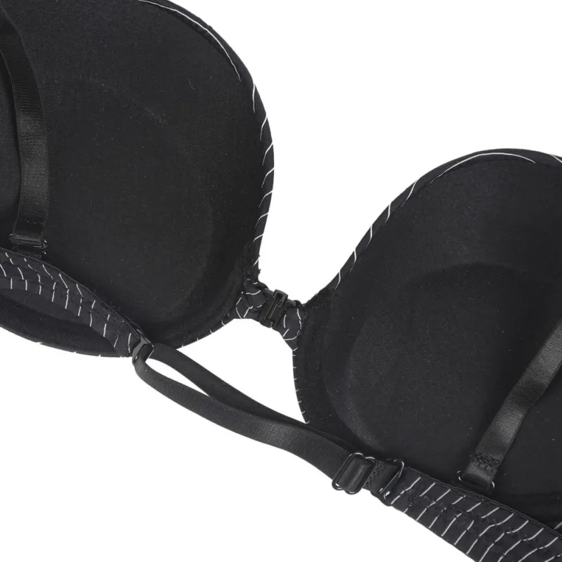 Бесшовный Бюстгальтер с застежкой спереди бюстгальтер для девочек пуш ап