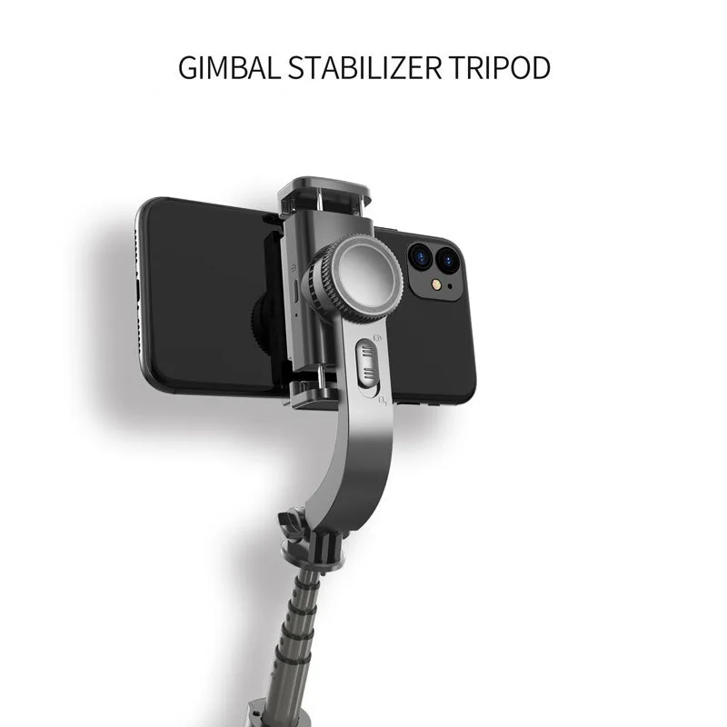 Smartphone Stabilizer Foldable Pocket Gyroscope Axis Gimbal 12 Pro Max Android Anti-shake Handheld Selfie Stick for Samsung S20 enlarge