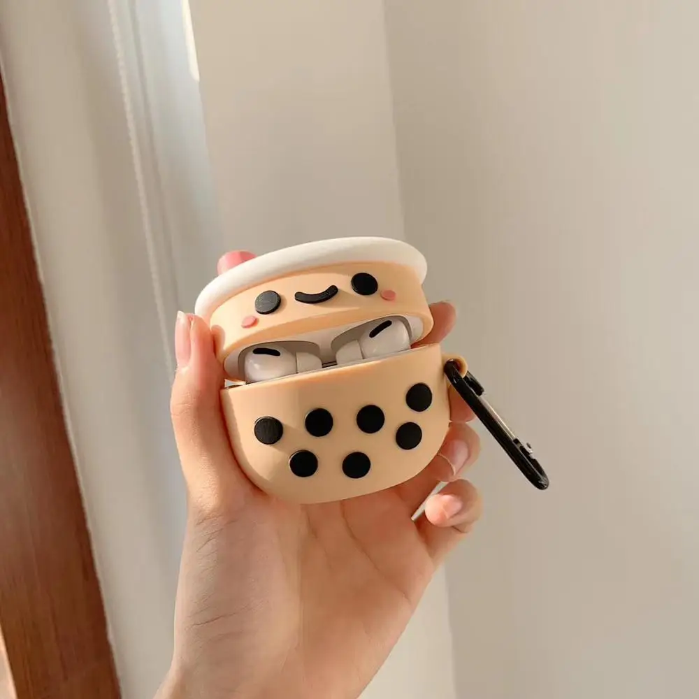 FF Чехол с бананом картофелем фри для AirPods Pro, мягкий чехол, чехол для Airpod Pro, чехол для Apple Air Pods Pro, зарядная коробка - Цвет: FF