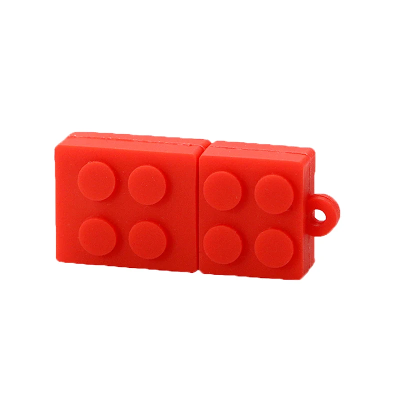 

PenDrive Building Blocks USB 2.0 Stick USB Flash Drive Silicone Pen Drive 4GB 8GB 16GB 32GB Children Toy Memory Flash Storage