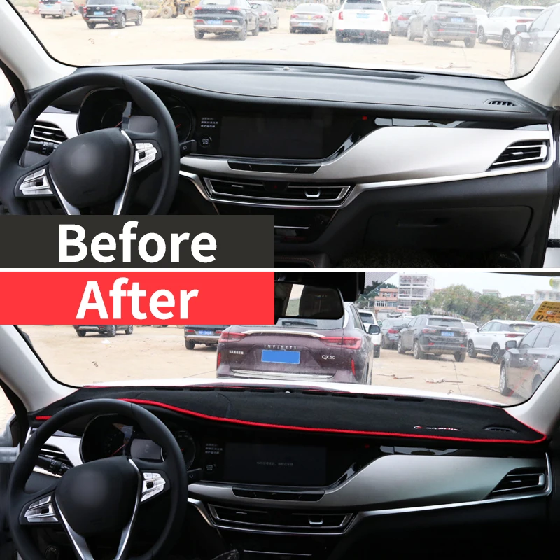 Для Changan CS35 CS35Plus 2012 2016 2018 2019 2020 приборной панели автомобиля крышка коврик козырек