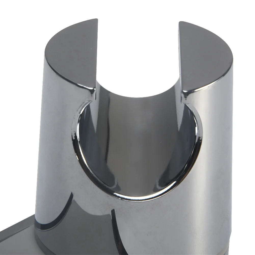 

Rack Slider Shower Head Holder Bracket Hanger Handheld ABS Modern Adjustable Wall Mount Polished Chrome Bathroom