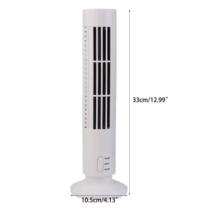 

Portable Mini Air Cooler USB Tower Bladeless Cooling Fan Conditioner For Desk Outdoor D2TC