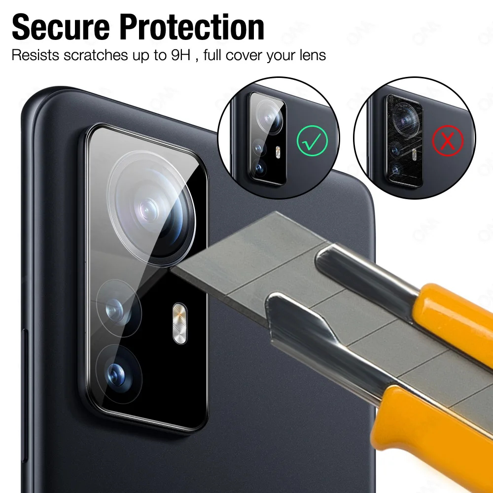 3D Защитная пленка для объектива камеры Xiaomi Mi 12 12X X Pro 11 Lite 10 Ultra Anti-Scratch HD Закаленное