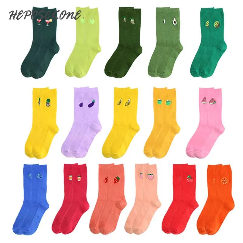 Милые носки для девочек в студенческом стиле с изображением