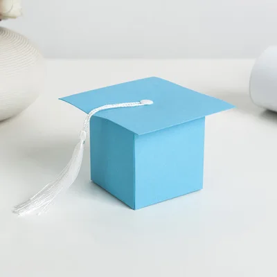 

5/10pcs Doctor Hat Cap Candy Box Gift Packaging Box for Graduation Party Decoration Supplies Congrats Gift Bags 2021