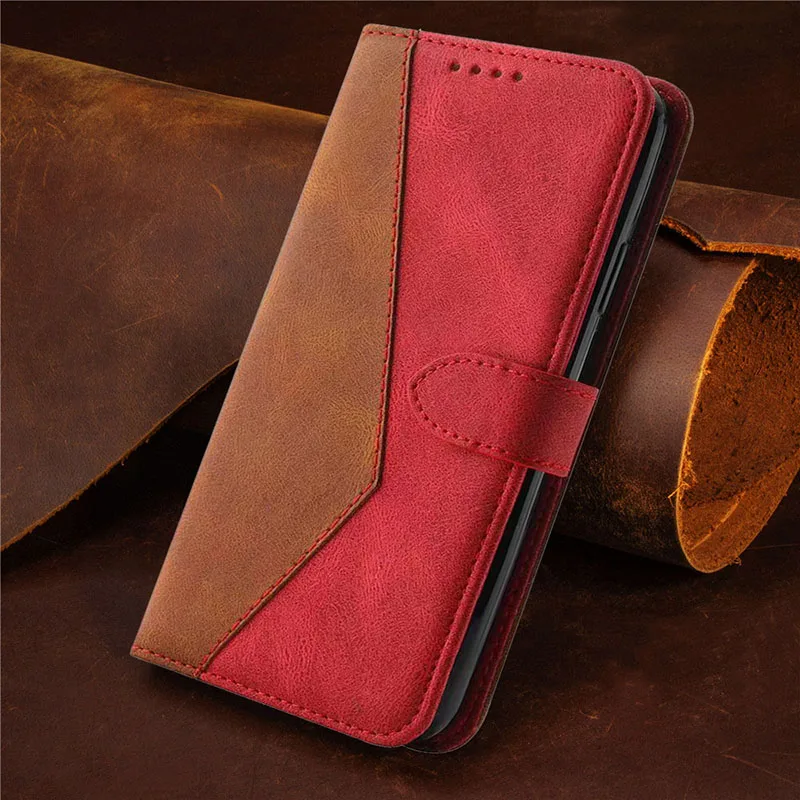 Чехол-книжка в стиле ретро Для Doogee N40 Pro кожаный чехол-книжка с отделением для карт