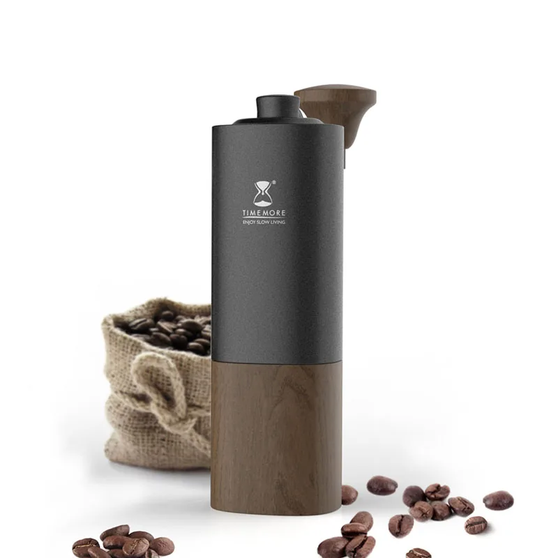 

Professional Manual Coffee Grinder for Home Office Drip Coffee Espresso French Press Travelling Portable Steel Burr Coffee Mill