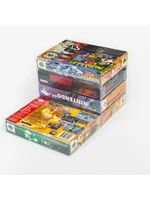 25pcs protector box case for snes n64 cib clear pet plastic game protectors for games display boxes