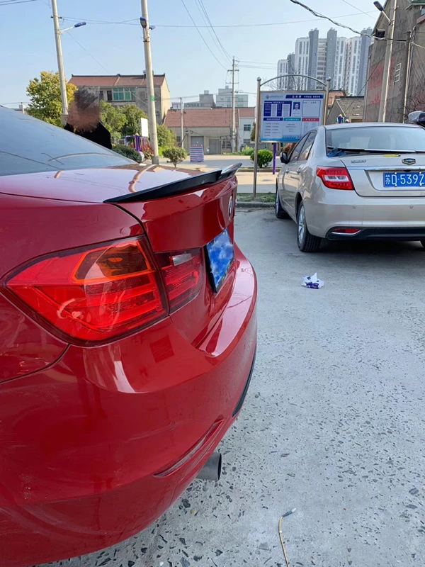 Спойлер для F30 F35 2012 2017 BMW 3 серии 320i 320li 325li 328i спойлер м из АБС пластика