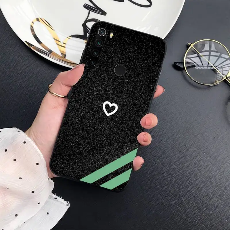 

love heart Phone Case For Xiaomi mi 9 9t 10 redmi 9 9a 8 8a note 10 9 9s 8 8t 7 pro max funda
