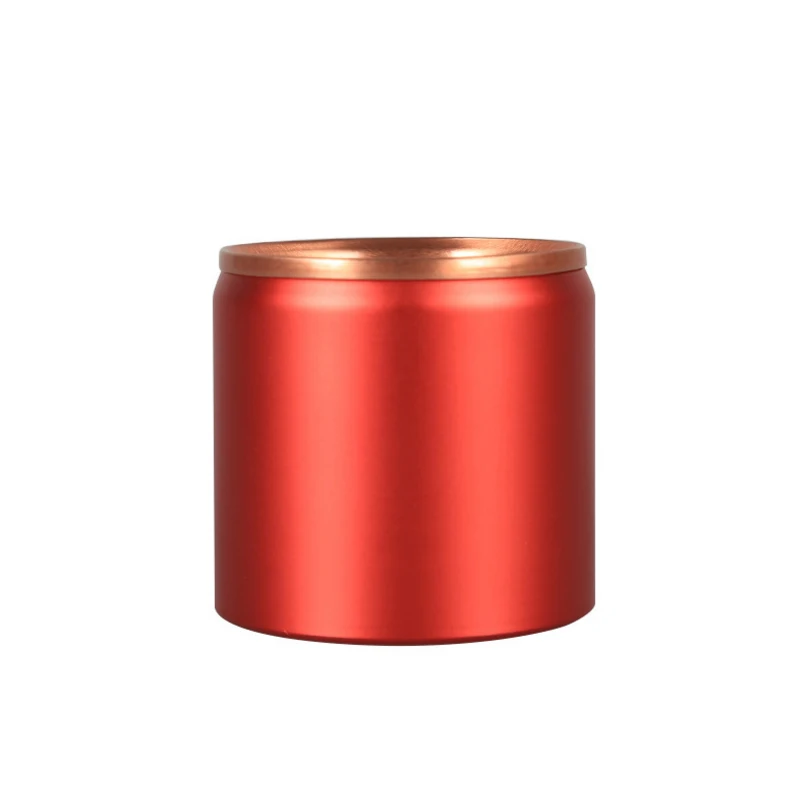 Маленькие металлические алюминиевые Герметичные банки портативная дорожная