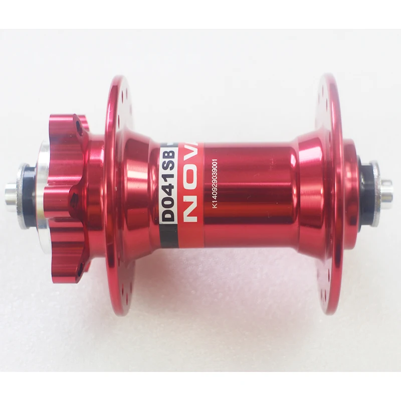 24 28 32 36 отверстий Novatec D791SB MTB XC AM ПЕРЕДНЯЯ СТУПИЦА диска 163 г 100 мм 9 QR черная красная