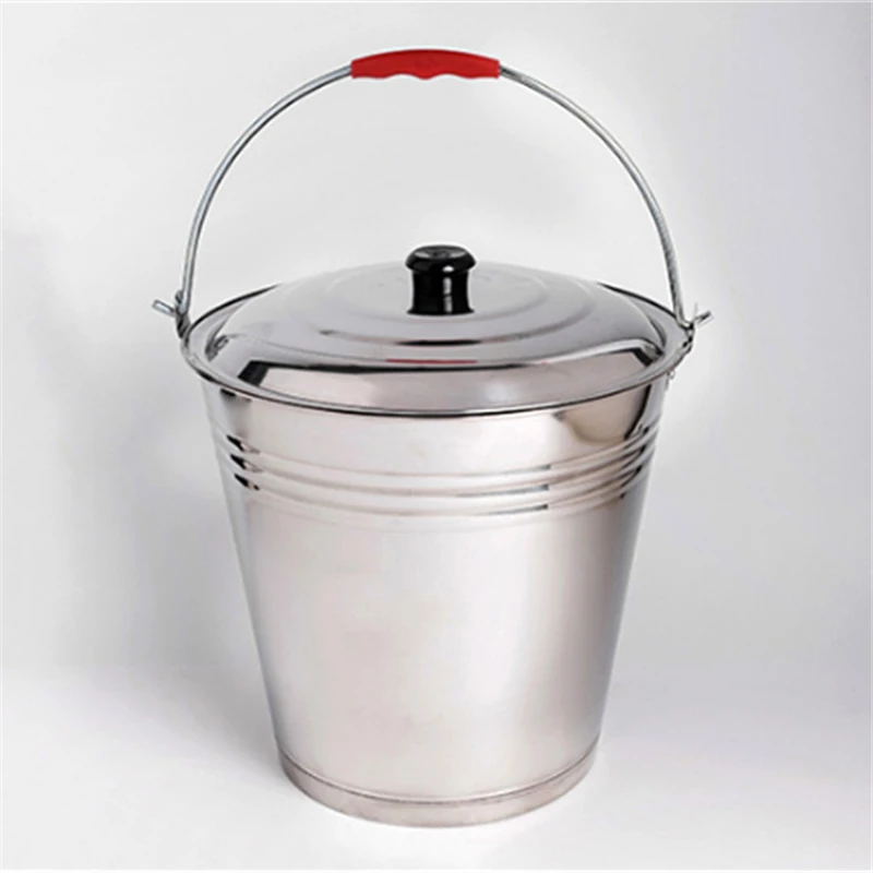 Жестяное металлическое ведро жестяное для глазури картофеля фри кухонные