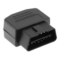 obd ii obd2 diy 16pin male extension opening cable car diagnostic interface connector plug adapter with shell and screw