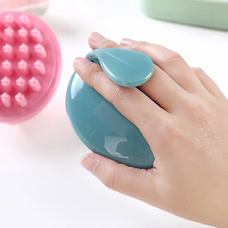 Силиконовый массажер для ванны спа Массажная щетка похудения массаж головы