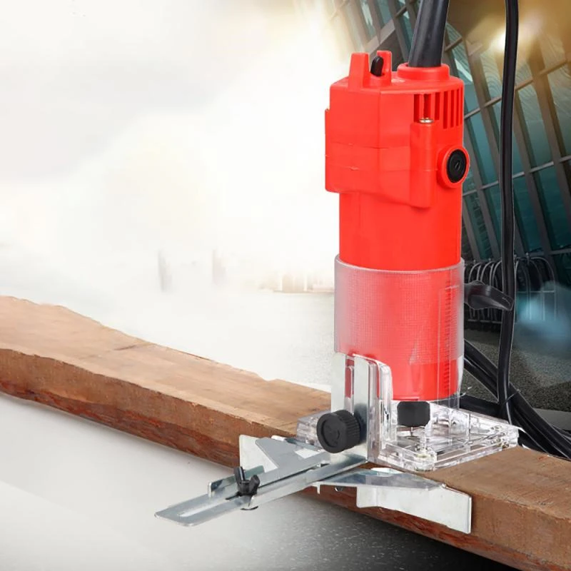 

450/500W lectric Hand Trimmer Router Wood Carving Machine with Accessories Wood Milling Slotting Wood Router Tool Combo Kit