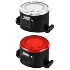 Задсветильник для велосипеда, 1 шт., USB-зарядка, светодиодный велосипедный задсветильник онарь, стоп-сигнал, сигнальные огни для ночной езды