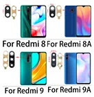 Стеклянная крышка для объектива задней камеры Xiaomi Redmi 8 8A 9 9A 9C 10 Note 8T 9S 8 9 Pro Max с защитной наклейкой